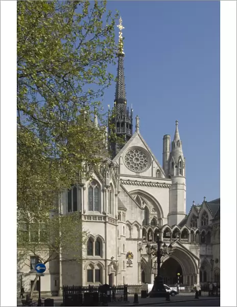 The Royal Courts of Justice, Strand, London, England, United Kingdom, Europe