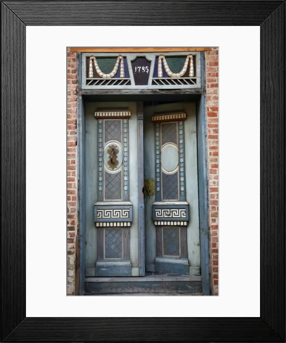 Framed Print : Decorated door in the historic part of Aabenraa, Jutland, Denmark, Scandinavia, Europe Framed Print : Decorated door in the historic part of Aabenraa, Jutland, Denmark, Scandinavia, Europe