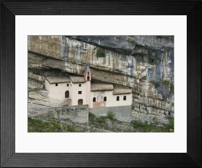 Framed Print : Eremo di San Columbano Trameleno, Trentino, Italy, Europe Framed Print : Eremo di San Columbano Trameleno, Trentino, Italy, Europe
