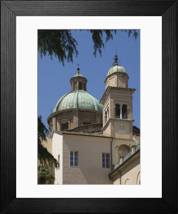 Framed Print : The dome of the Cappella di Sant Andrea, Ravenna, Emilia-Romagna, Italy, Europe