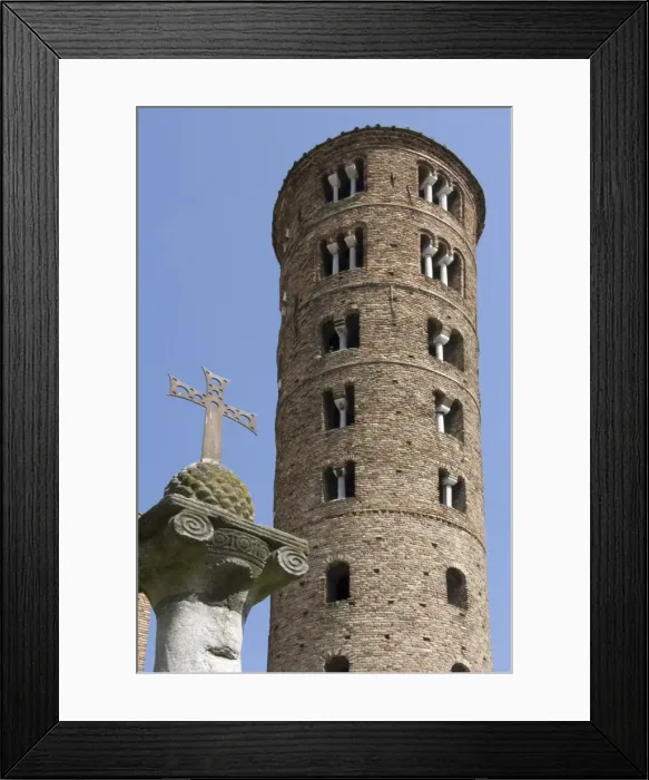 Framed Print : The tower of the 6th century Basilica di Sant Apollinare, UNESCO World Heritage Site Framed Print : The tower of the 6th century Basilica di Sant Apollinare, UNESCO World Heritage Site