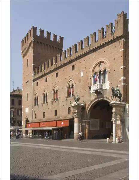 Municipal Buildings, Ferrara, Emilia-Romagna, Italy, Europe
