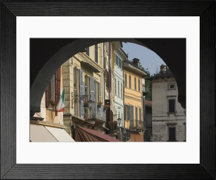Framed Print : A street in Orta, Lake Orta, Italy, Europe Framed Print : A street in Orta, Lake Orta, Italy, Europe