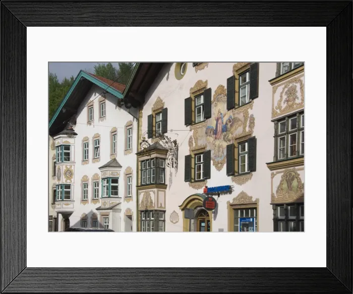 Framed Print : Wall mural in Matrie de Brenner, Brenner Pass road, Austria, Europe