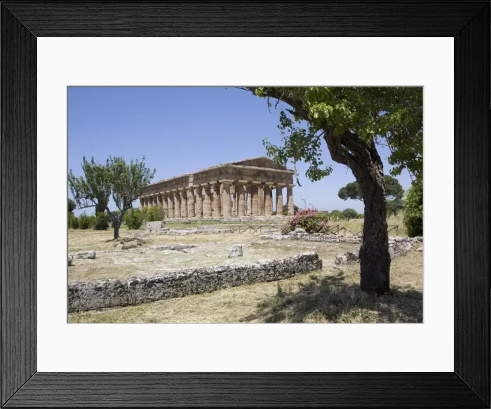 Framed Print : The Temple of Neptune, Paestum, UNESCO World Heritage Site, Campania, Italy, Europe Framed Print : The Temple of Neptune, Paestum, UNESCO World Heritage Site, Campania, Italy, Europe