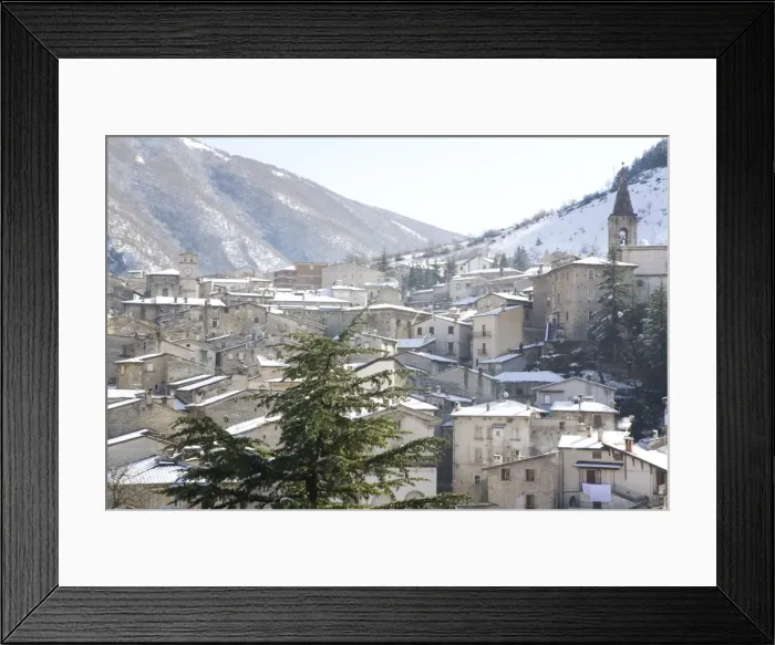 Framed Print : Scanno, Abruzzi, Italy, Europe Framed Print : Scanno, Abruzzi, Italy, Europe