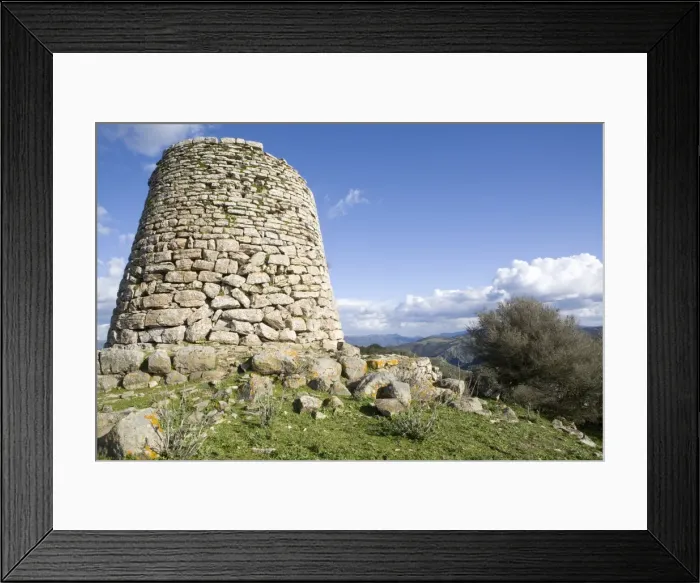 Framed Print : Nuraghe Goni, Sardinia, Italy, Europe Framed Print : Nuraghe Goni, Sardinia, Italy, Europe