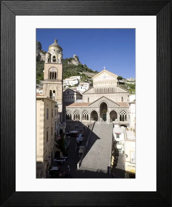 Framed Print : The Amalfi Duomo, Amalfi, Campania, Italy, Europe Framed Print : The Amalfi Duomo, Amalfi, Campania, Italy, Europe
