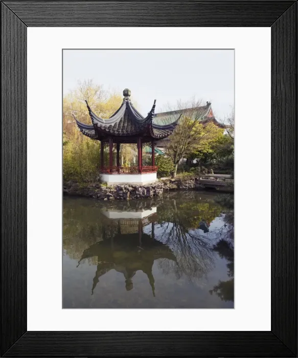 Framed Print : Pavilion in Dr. Sun Yat Sen Park, Chinatown, Vancouver, British Columbia Framed Print : Pavilion in Dr. Sun Yat Sen Park, Chinatown, Vancouver, British Columbia
