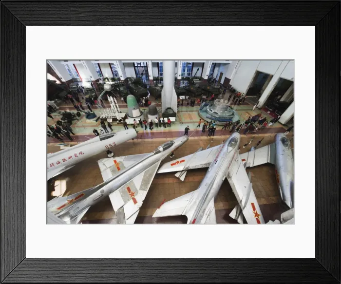 Framed Print : Rocket tanks and planes at the Military Museum, Beijing, China, Asia Framed Print : Rocket tanks and planes at the Military Museum, Beijing, China, Asia