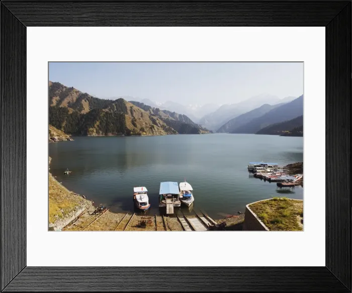 Framed Print : Tian Chi (Heaven Lake), Xinjiang Province, China, Asia