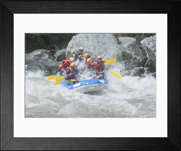 Framed Print : White water rafting, Pacuare River, Turrialba, Costa Rica, Central America Framed Print : White water rafting, Pacuare River, Turrialba, Costa Rica, Central America