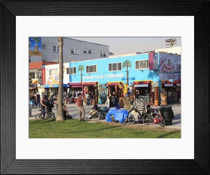 Framed Print : Venice Beach, Los Angeles, California, United States of America, North America Framed Print : Venice Beach, Los Angeles, California, United States of America, North America