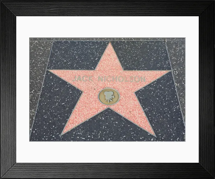 Framed Print : Jack Nicholson, Star, Hollywood Walk of Fame, Hollywood Boulevard, Hollywood Framed Print : Jack Nicholson, Star, Hollywood Walk of Fame, Hollywood Boulevard, Hollywood