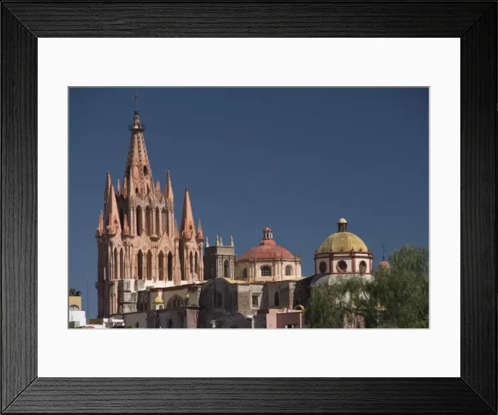 Framed Print : Parroquia de San Miguel Arcangel, dating from the late 19th century, San Miguel de Allende Framed Print : Parroquia de San Miguel Arcangel, dating from the late 19th century, San Miguel de Allende