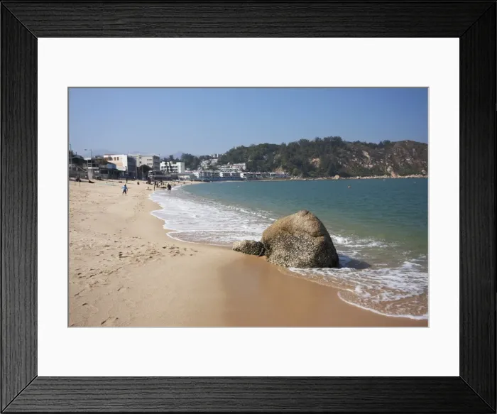Framed Print : Tung Wan Beach, Cheung Chau, Hong Kong, China, Asia Framed Print : Tung Wan Beach, Cheung Chau, Hong Kong, China, Asia