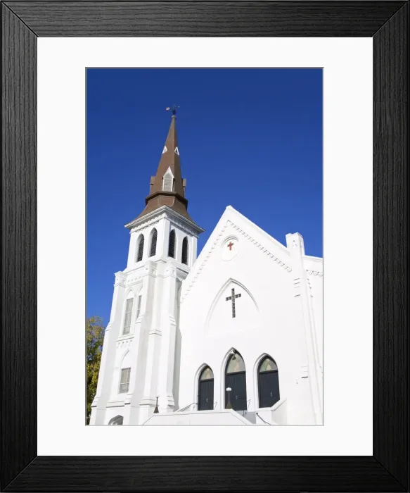 Framed Print : Emanuel A. M. E. Church, Charleston, South Carolina, United States of America Framed Print : Emanuel A. M. E. Church, Charleston, South Carolina, United States of America