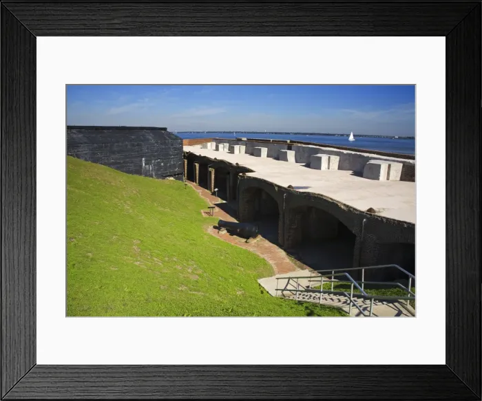 Framed Print : Fort Sumter National Monument, Charleston, South Carolina, United States of America Framed Print : Fort Sumter National Monument, Charleston, South Carolina, United States of America