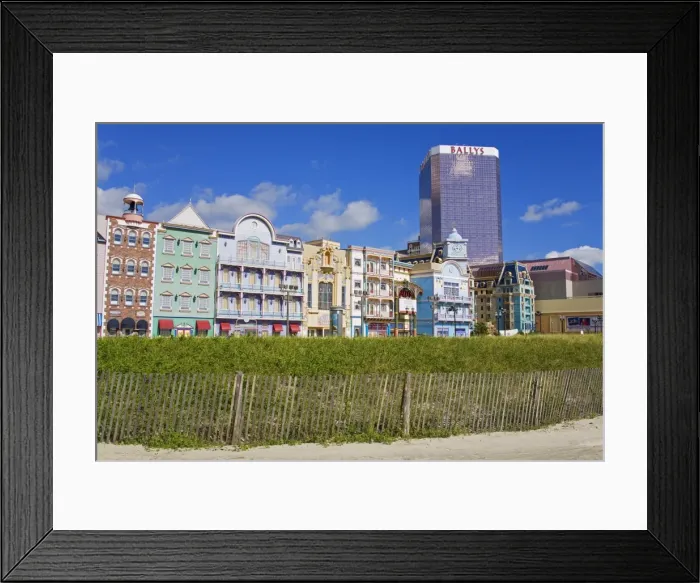 Framed Print : Ballys Casino and Hotel, Atlantic City Boardwalk, New Jersey, United States of America Framed Print : Ballys Casino and Hotel, Atlantic City Boardwalk, New Jersey, United States of America