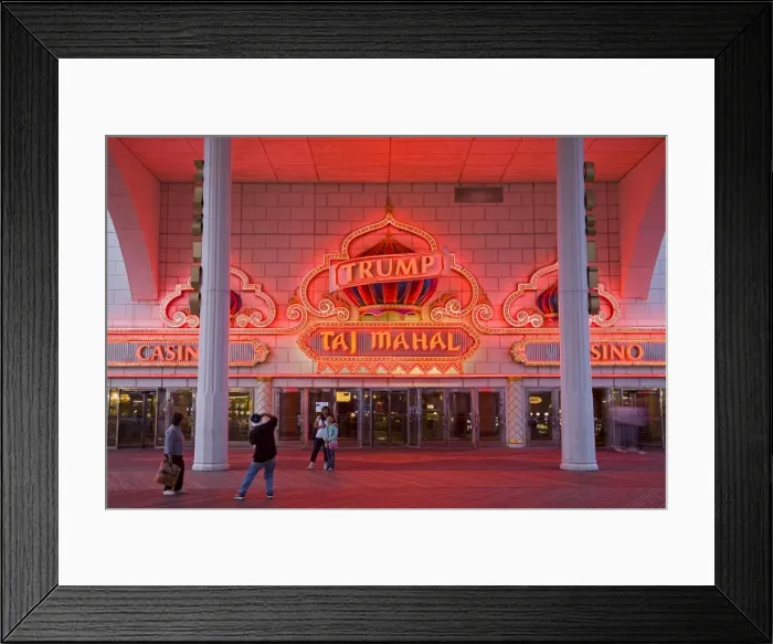 Framed Print : Trump Taj Mahal Casino, Atlantic City, New Jersey, United States of America Framed Print : Trump Taj Mahal Casino, Atlantic City, New Jersey, United States of America