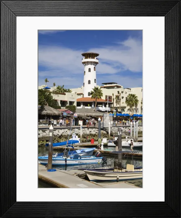 Framed Print : Marina, Cabo San Lucas, Baja California, Mexico, North America Framed Print : Marina, Cabo San Lucas, Baja California, Mexico, North America