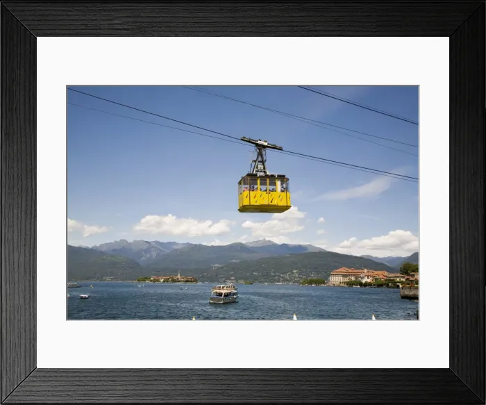 Framed Print : Lift to Mottarone, Isola Bella and Isola dei Pescatori, Borromeo Islands Framed Print : Lift to Mottarone, Isola Bella and Isola dei Pescatori, Borromeo Islands