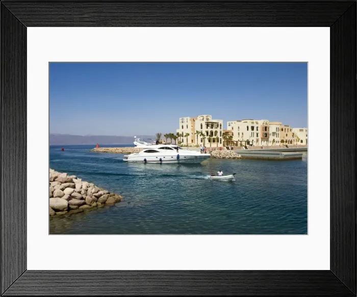 Framed Print : Tala Bay Tourist Complex, Aqaba, Jordan, Middle East Framed Print : Tala Bay Tourist Complex, Aqaba, Jordan, Middle East