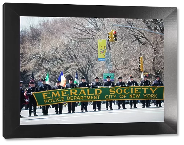 Emerald Society Police Department, St. Patricks Day celebrations, 5th Avenue