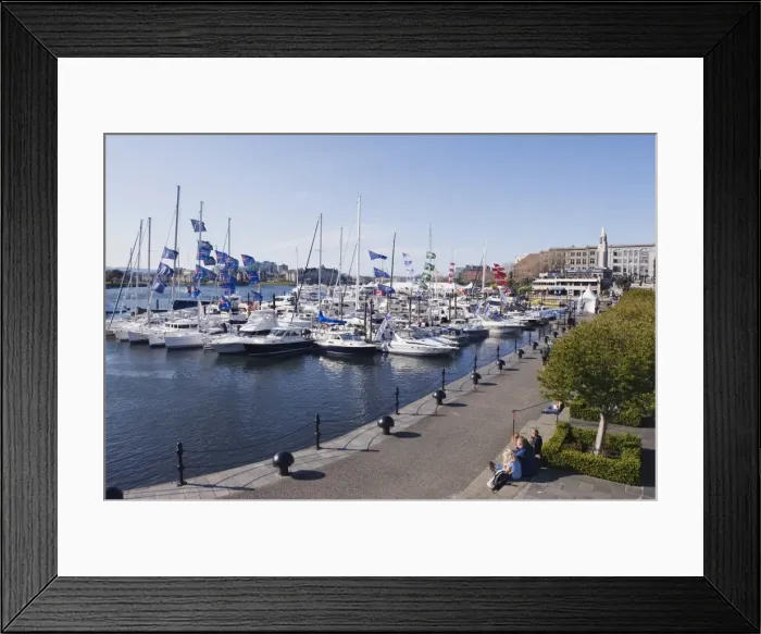 Framed Print : Boats on James Bay Inner Harbour, Victoria, Vancouver Island, British Columbia Framed Print : Boats on James Bay Inner Harbour, Victoria, Vancouver Island, British Columbia