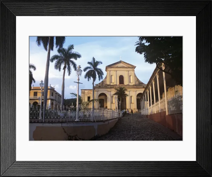 Framed Print : The Parroquial Mayor church of the Santisima Trinidad in Plaza Mayor, Trinidad Framed Print : The Parroquial Mayor church of the Santisima Trinidad in Plaza Mayor, Trinidad