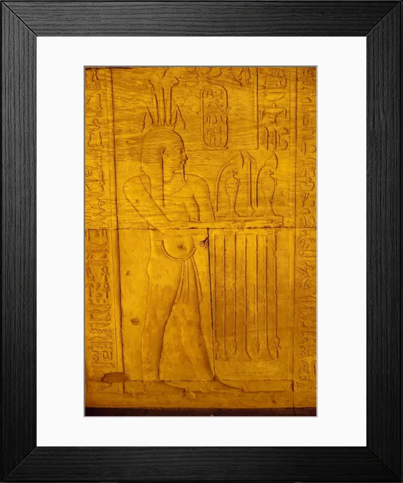 Framed Print : Wall detail, Temple of Kom Ombo, Kom Ombo, Egypt, North Africa, Africa Framed Print : Wall detail, Temple of Kom Ombo, Kom Ombo, Egypt, North Africa, Africa
