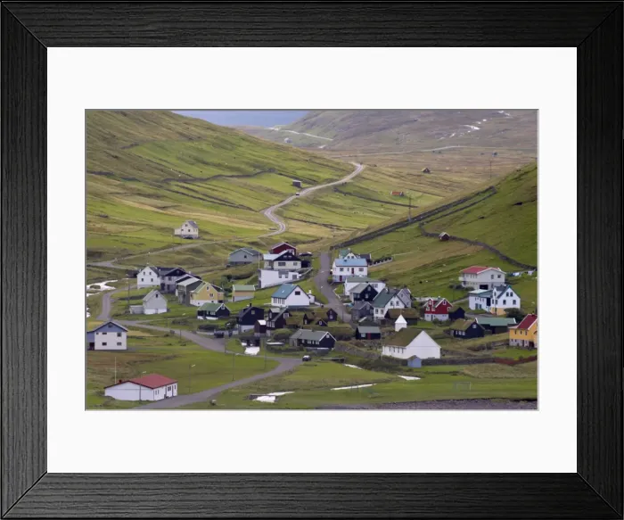 Framed Print : Husavik, Sandoy, Faroe Islands (Faroes), Denmark, Europe Framed Print : Husavik, Sandoy, Faroe Islands (Faroes), Denmark, Europe