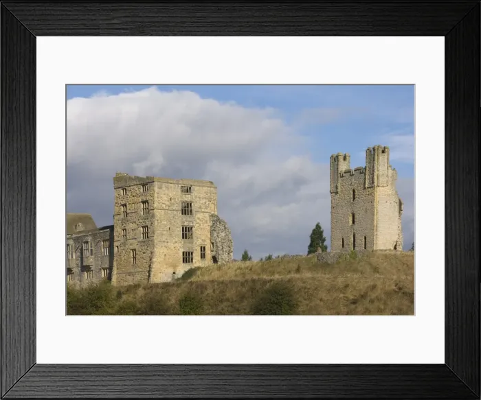 Framed Print : Helmsley Castle, dating from the 12th century, Helmsley, North Yorkshire Framed Print : Helmsley Castle, dating from the 12th century, Helmsley, North Yorkshire