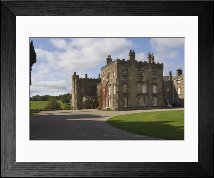 Framed Print : Ripley Castle, dating from the 16th century, North Yorkshire, England, United Kingdom Framed Print : Ripley Castle, dating from the 16th century, North Yorkshire, England, United Kingdom
