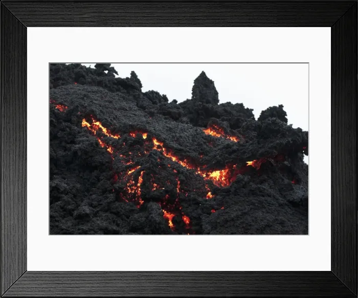 Framed Print : Lava flows on Volcan Pacaya, Guatemala, Central America Framed Print : Lava flows on Volcan Pacaya, Guatemala, Central America