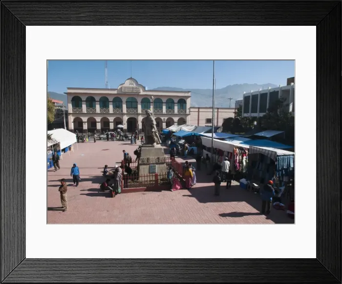 Framed Print : Market, Totonicapan, Guatemala, Central America Framed Print : Market, Totonicapan, Guatemala, Central America