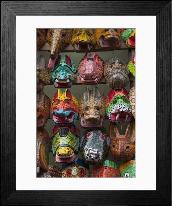 Framed Print : Chichicastenango market, Guatemala, Central America Framed Print : Chichicastenango market, Guatemala, Central America