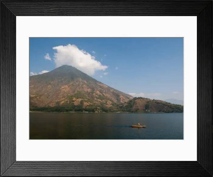Framed Print : Volcan San Pedro, Lake Atitlan, Guatemala, Central America Framed Print : Volcan San Pedro, Lake Atitlan, Guatemala, Central America