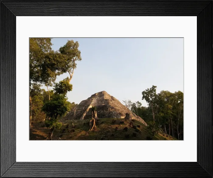 Framed Print : Mayan archaeological site, Yaxha, Guatemala, Central America Framed Print : Mayan archaeological site, Yaxha, Guatemala, Central America