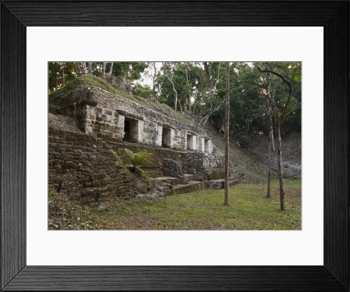 Framed Print : Mayan archaeological site, Yaxha, Guatemala, Central America Framed Print : Mayan archaeological site, Yaxha, Guatemala, Central America