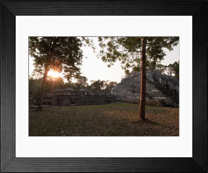 Framed Print : Mayan archaeological site, Yaxha, Guatemala, Central America Framed Print : Mayan archaeological site, Yaxha, Guatemala, Central America