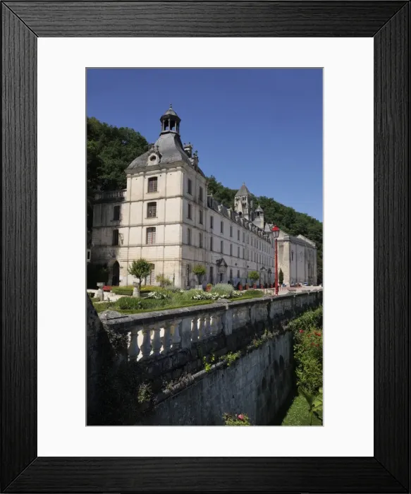 Framed Print : Abbey, Brantome, Dordogne, France, Europe Framed Print : Abbey, Brantome, Dordogne, France, Europe