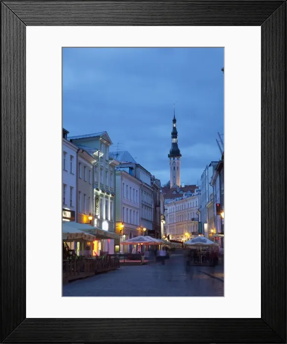 Framed Print : Tallinn, Estonia, Baltic States, Europe Framed Print : Tallinn, Estonia, Baltic States, Europe