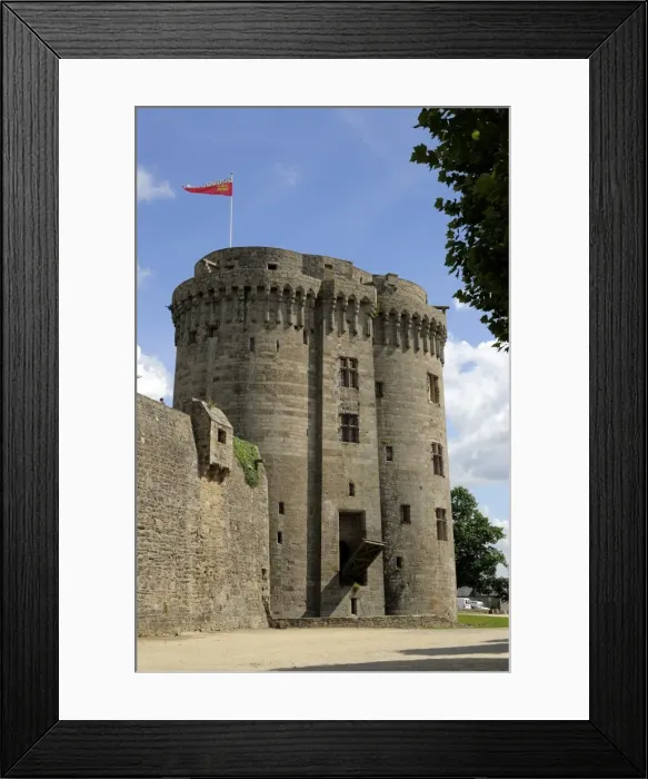 Framed Print : Chateau of Duchess Anne, Dinan, Cotes-d Armor, Brittany (Bretagne), France, Europe Framed Print : Chateau of Duchess Anne, Dinan, Cotes-d Armor, Brittany (Bretagne), France, Europe
