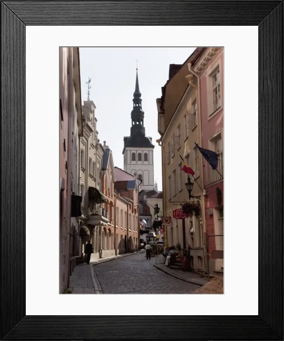 Framed Print : Tallinn, Estonia, Baltic States, Europe Framed Print : Tallinn, Estonia, Baltic States, Europe