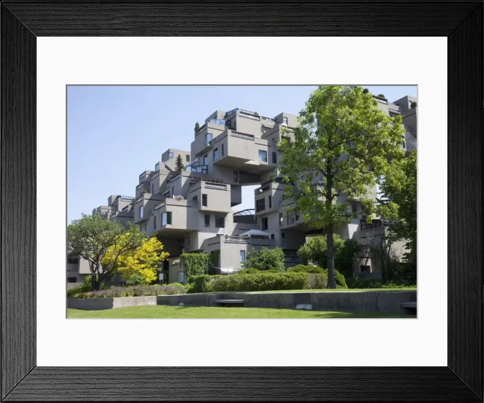 Framed Print : Habitat 67, Montreal, Quebec, Canada, North America Framed Print : Habitat 67, Montreal, Quebec, Canada, North America