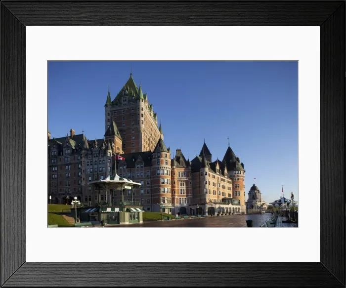 Framed Print : Chateau Frontenac, Quebec City, Quebec, Canada, North America Framed Print : Chateau Frontenac, Quebec City, Quebec, Canada, North America