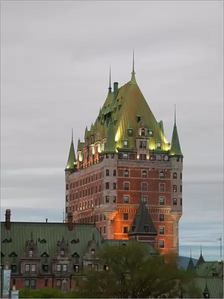 Hotel Chateau Frontenac, Quebec City, Quebec, Canada, North America