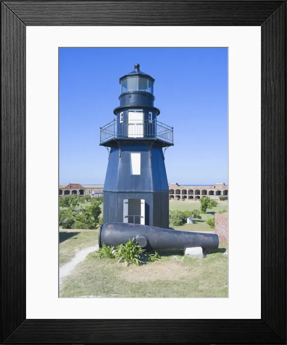 Framed Print : Lighthouse, Fort Jefferson, Dry Tortugas National Park, Florida, United States of America Framed Print : Lighthouse, Fort Jefferson, Dry Tortugas National Park, Florida, United States of America