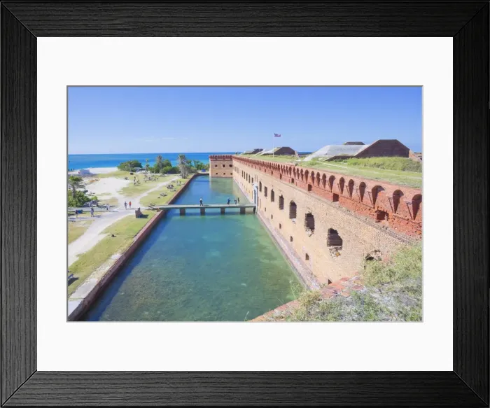 Framed Print : Fort Jefferson, Dry Tortugas National Park, Florida, United States of America Framed Print : Fort Jefferson, Dry Tortugas National Park, Florida, United States of America